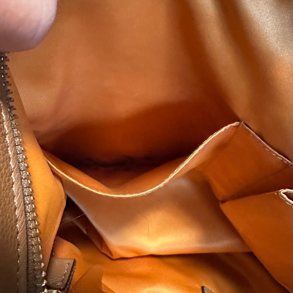 Coach Tan Leather Shoulder Bag - Picture 11 of 13